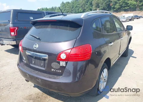 2013 Nissan Rogue Sv из США, поврежденный, VIN JN8AS5MV6DW128171